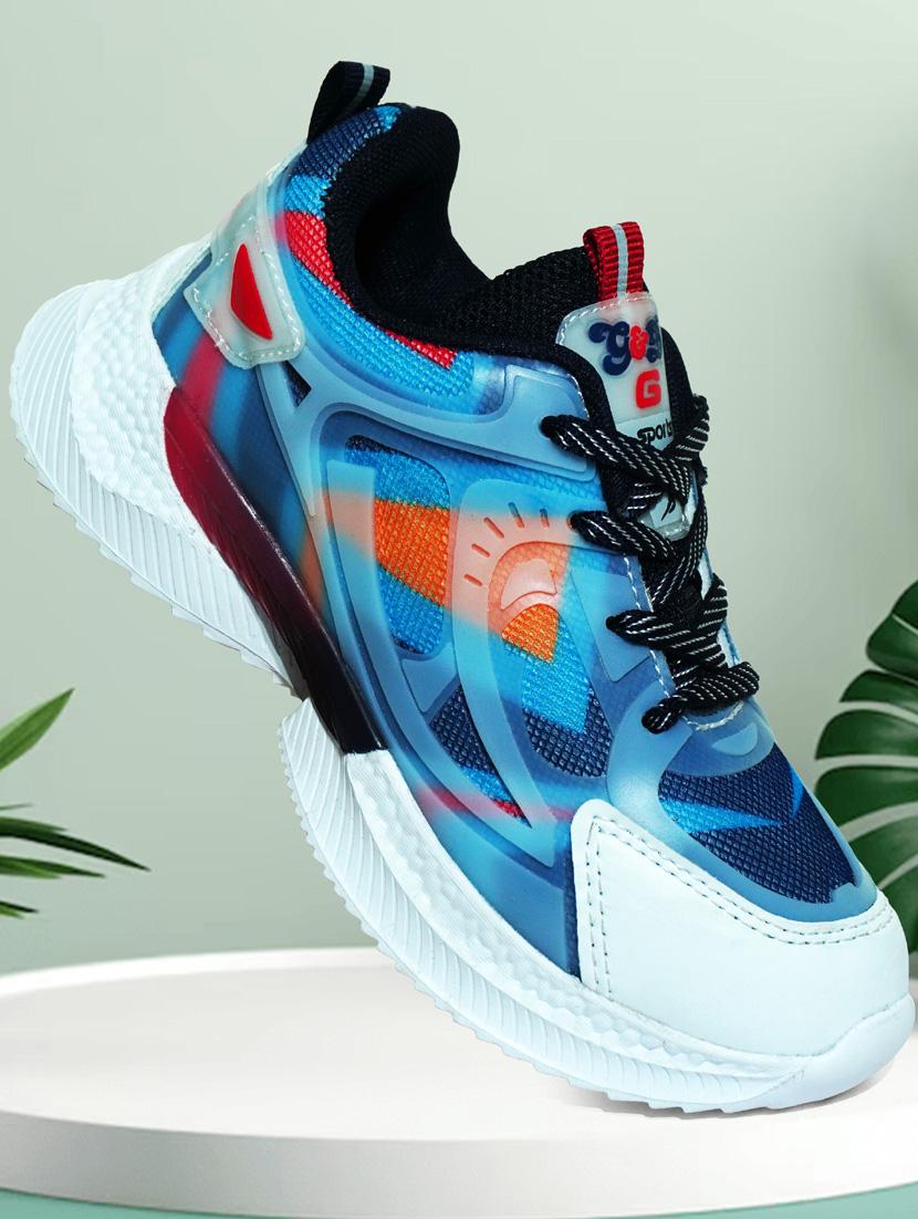 unisex printed lace up sport shoes - 21941640 - Standard Image - 4