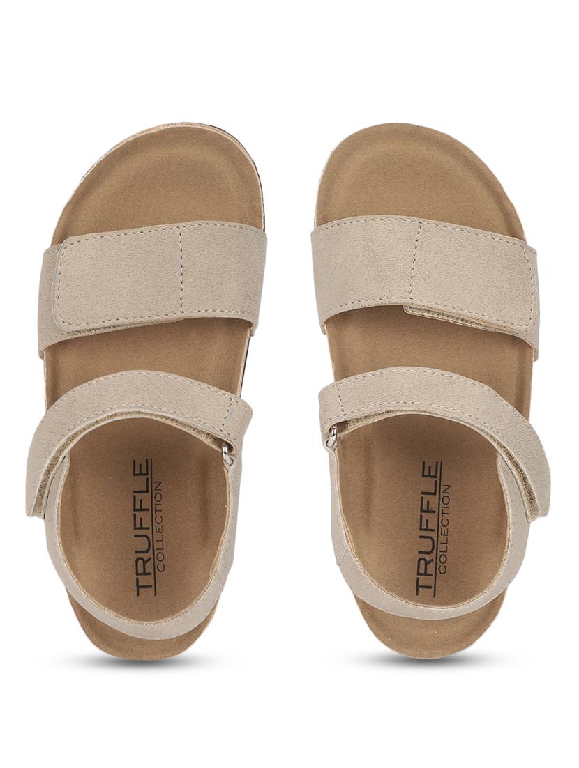 girls solid open toe sandal - 21941725 - Standard Image - 4