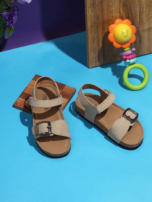 girls solid open toe sandal  - 21941726 -  Standard Image - 0