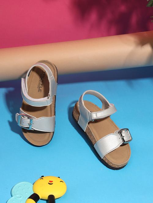 girls solid open toe sandal  - 21941728 -  Standard Image - 0