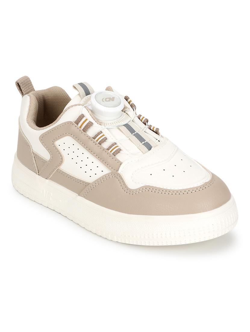 unisex beige lace up sneaker - 21941736 - Standard Image - 1