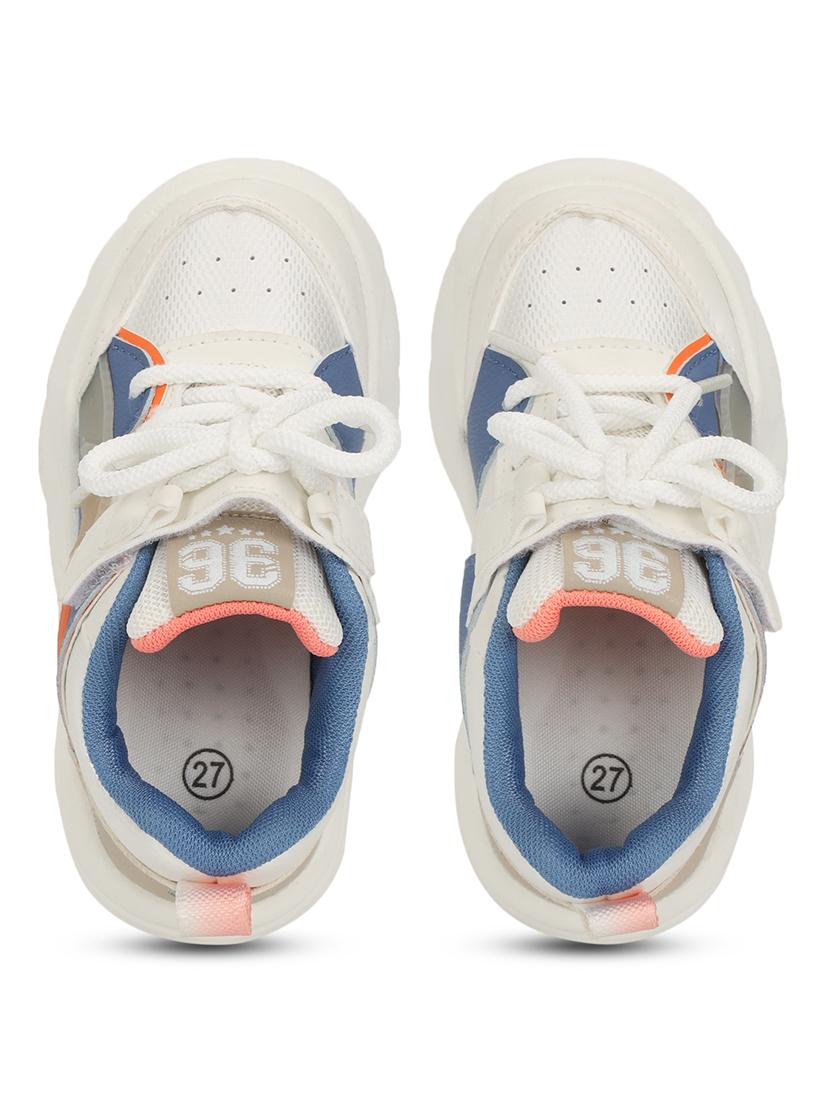 unisex color block lace up sneaker - 21941744 - Standard Image - 4
