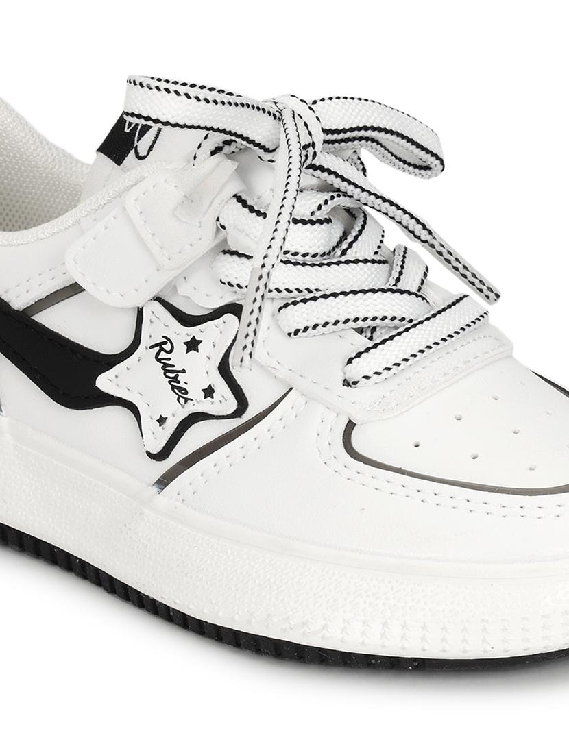 unisex solid lace up sneaker - 21941746 - Standard Image - 6