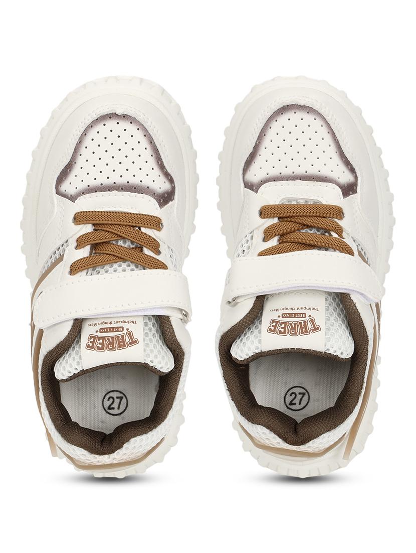 unisex white lace up sneaker - 21941748 - Standard Image - 4