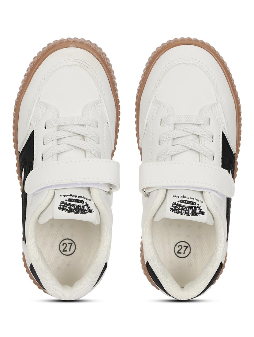 unisex white lace up sneaker - 21941751 - Standard Image - 4