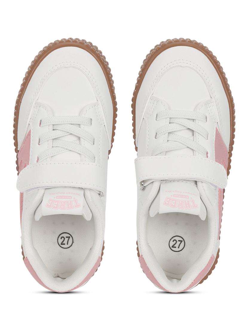 unisex white lace up sneaker - 21941752 - Standard Image - 4