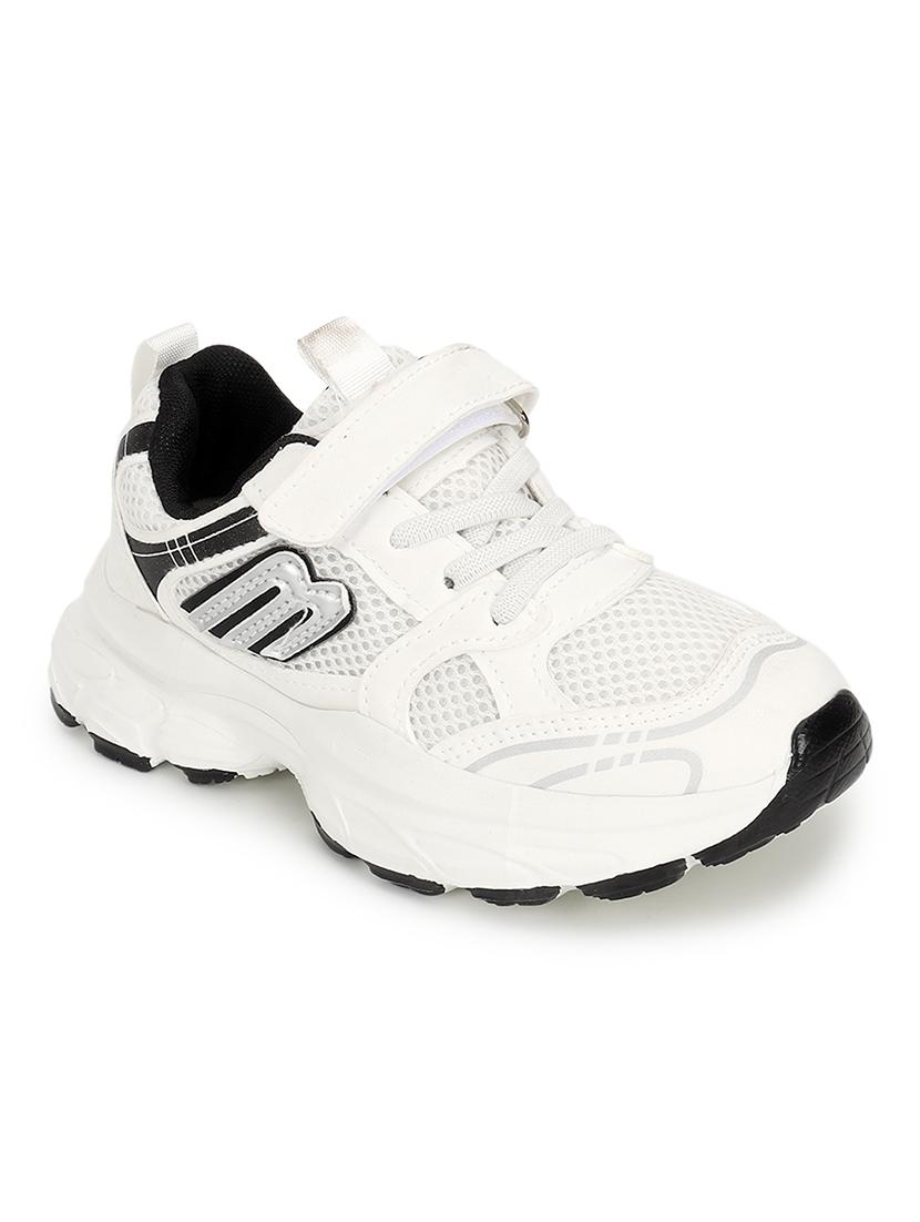 unisex white lace up sneaker - 21941754 -  Standard Image - 1