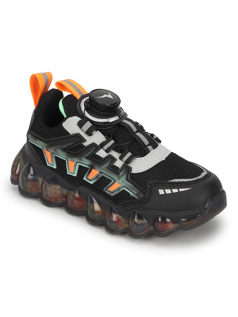 unisex black lace up sneaker - 21941757 - Standard Image - 1