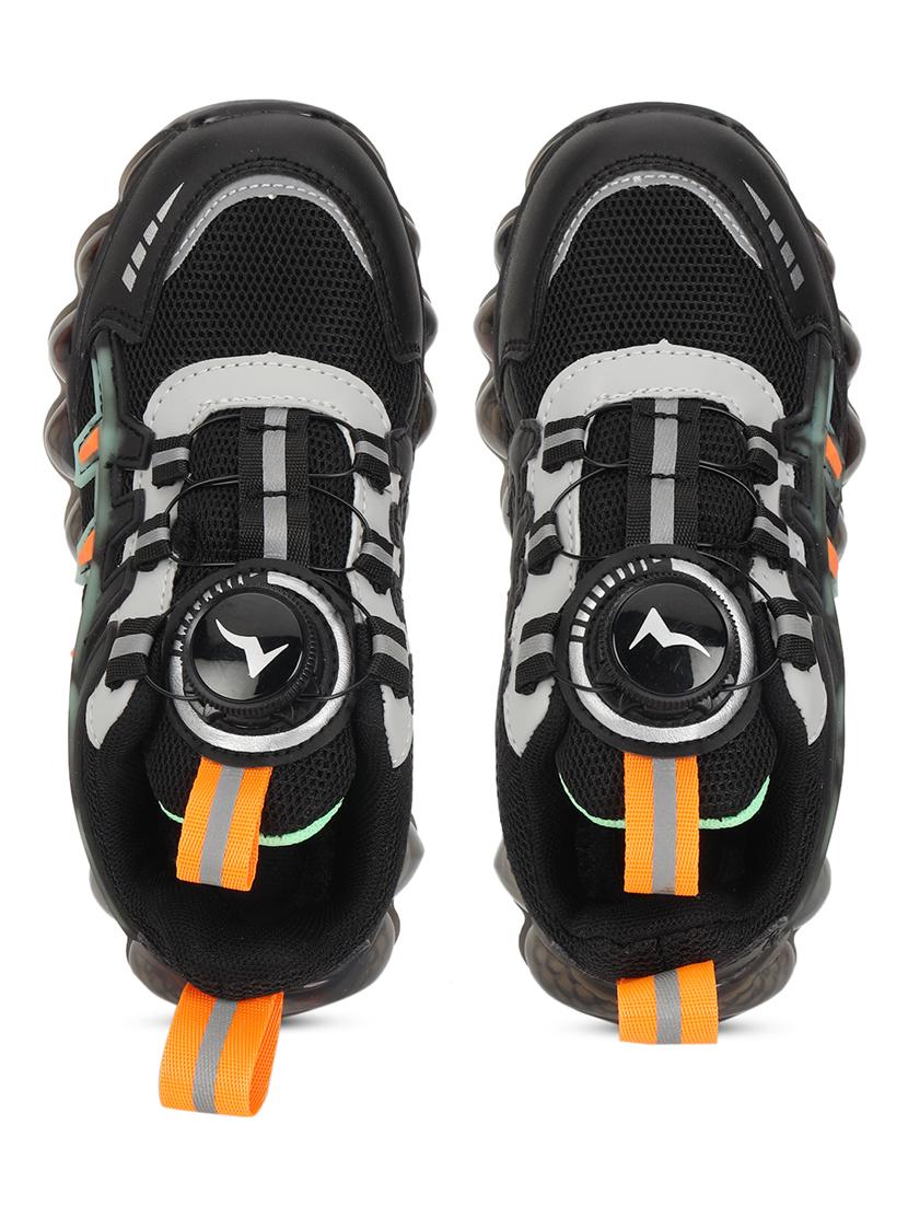 unisex black lace up sneaker - 21941757 - Standard Image - 4