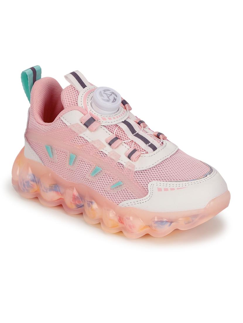 unisex pink lace up sneaker - 21941759 - Standard Image - 1