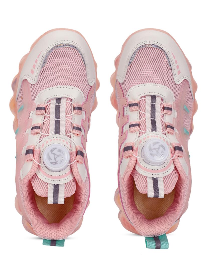unisex pink lace up sneaker - 21941759 - Standard Image - 4