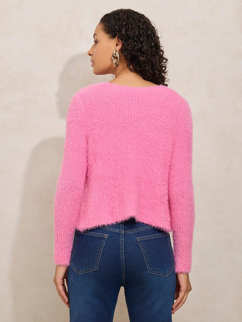 women solid long sleeve cardigan with tank top - 21941941 - Standard Image - 4