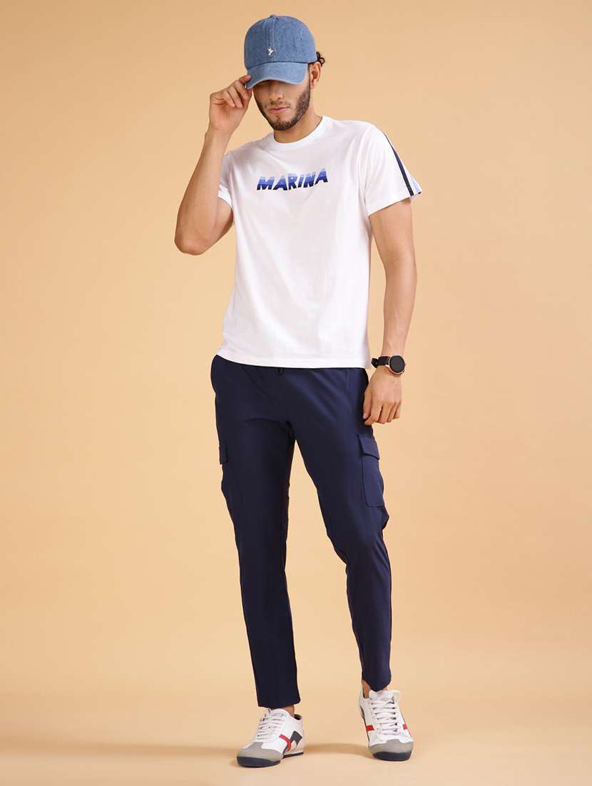 men printed short sleeve regular fit t-shirt - 21942301 -  Standard Image - 4