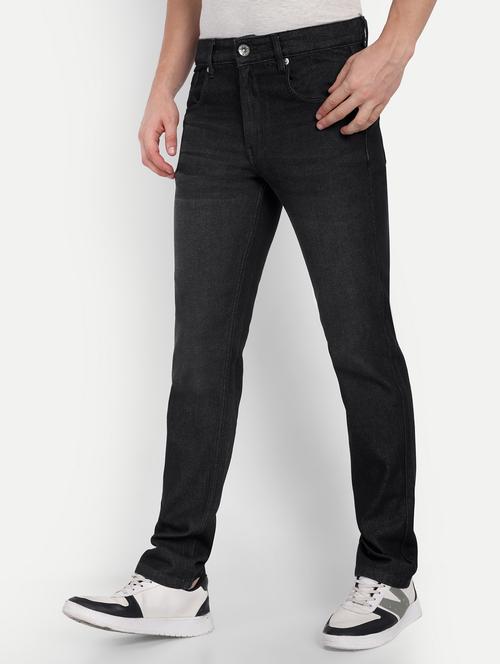 men washed mid rise full length jeans - 21943278 - Standard Image - 0