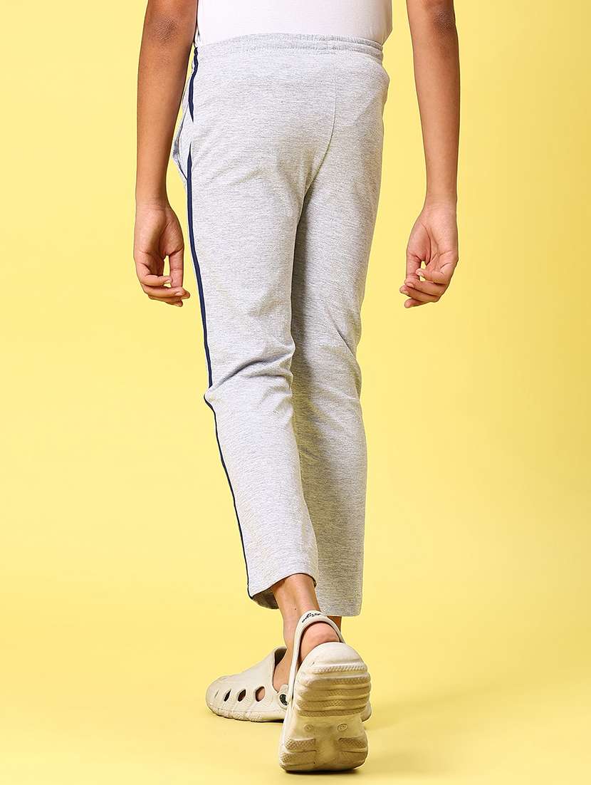 boys grey mid rise track wear - 21943509 -  Standard Image - 4