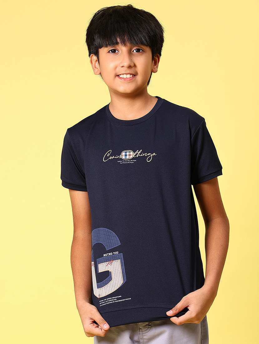boys printed short sleeve t-shirt - 21943538 -  Standard Image - 1
