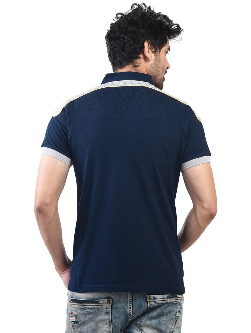 men solid short sleeve regular fit polo t-shirt - 21943560 - Standard Image - 4