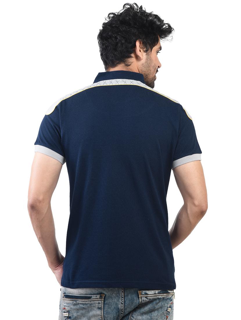 men solid short sleeve regular fit polo t-shirt - 21943561 - Standard Image - 4
