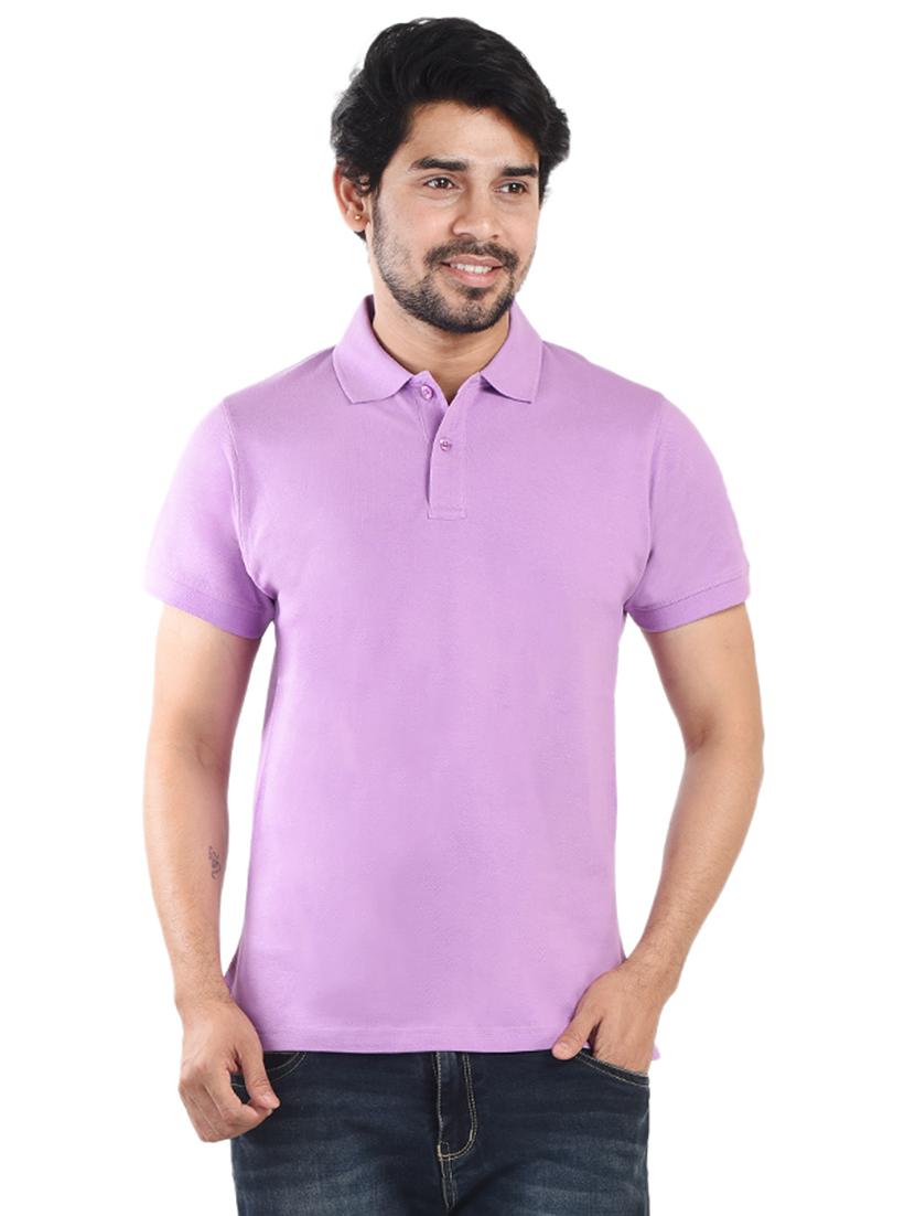 men solid short sleeve regular fit polo t-shirt - 21943563 -  Standard Image - 1