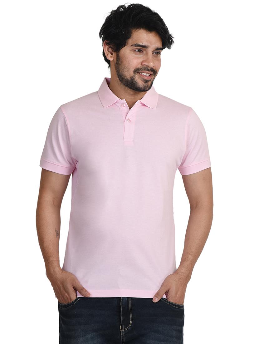 men solid short sleeve regular fit polo t-shirt - 21943564 -  Standard Image - 1