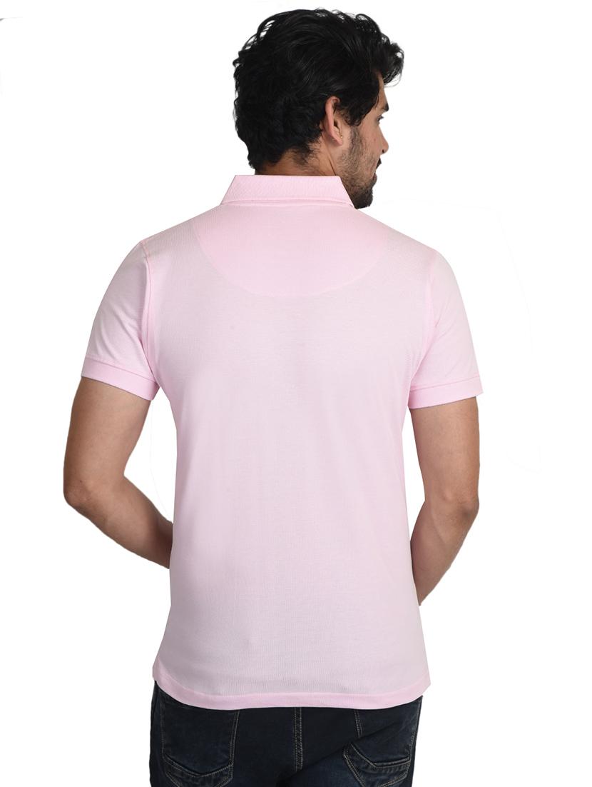 men solid short sleeve regular fit polo t-shirt - 21943564 - Standard Image - 4
