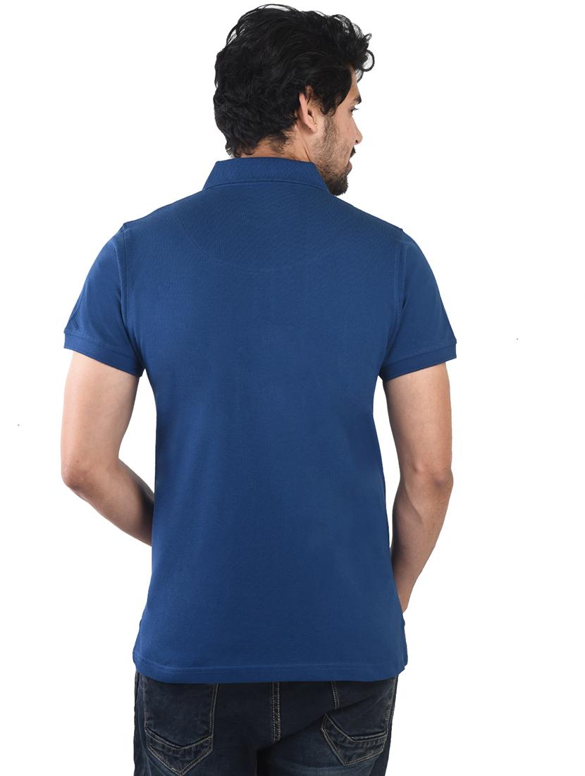 men solid short sleeve regular fit polo t-shirt - 21943569 - Standard Image - 4