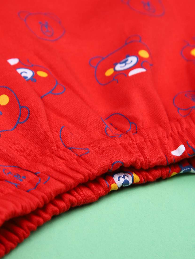 boys printed t-shirt & shorts twin set - 21943695 - Standard Image - 4