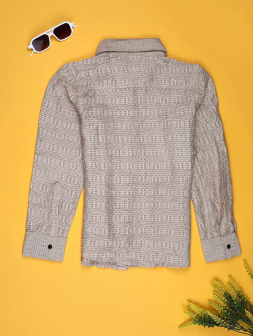 boysself designed collared long sleeve shirt - 21943799 -  Standard Image - 1