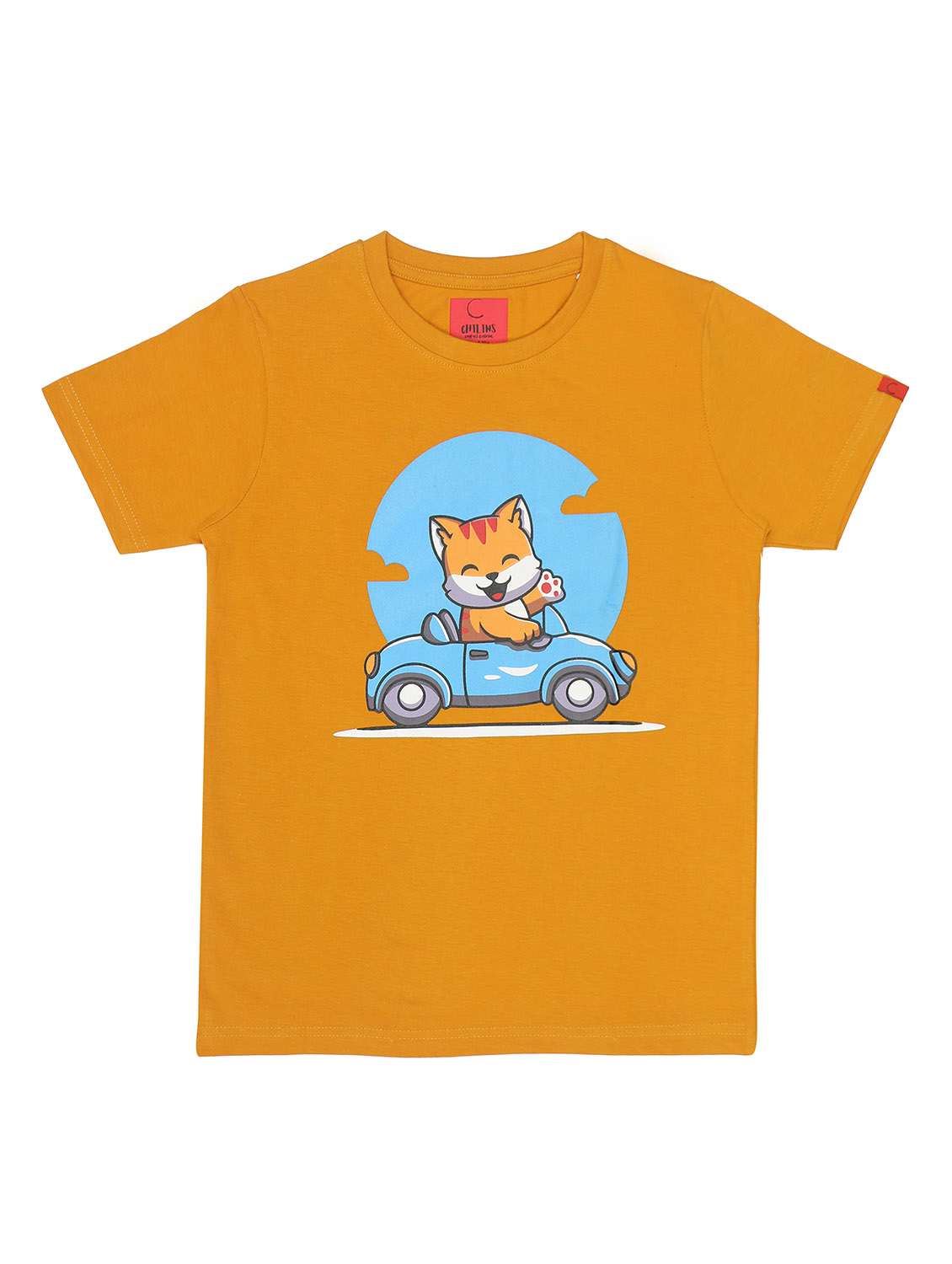 boys printed t-shirt & shorts casual wear set - 21944743 - Standard Image - 1