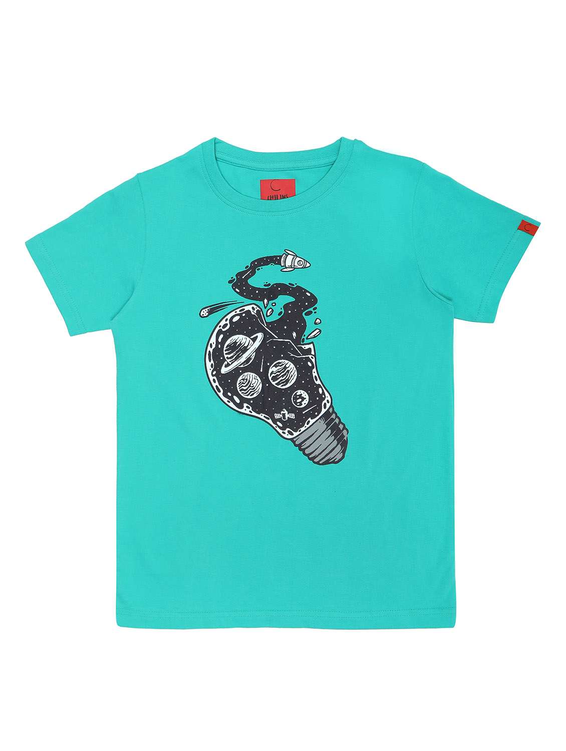 boys printed t-shirt & shorts casual wear set - 21944745 -  Standard Image - 1