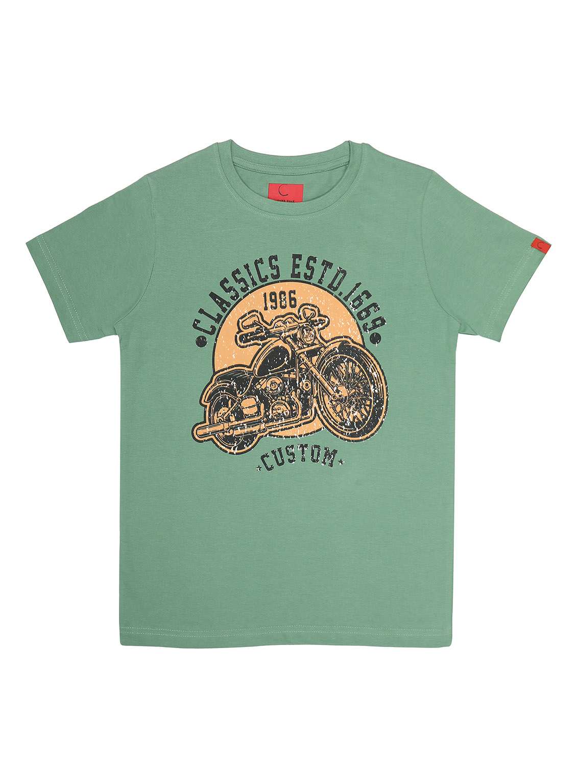 boys printed t-shirt & shorts casual wear set - 21944747 -  Standard Image - 1