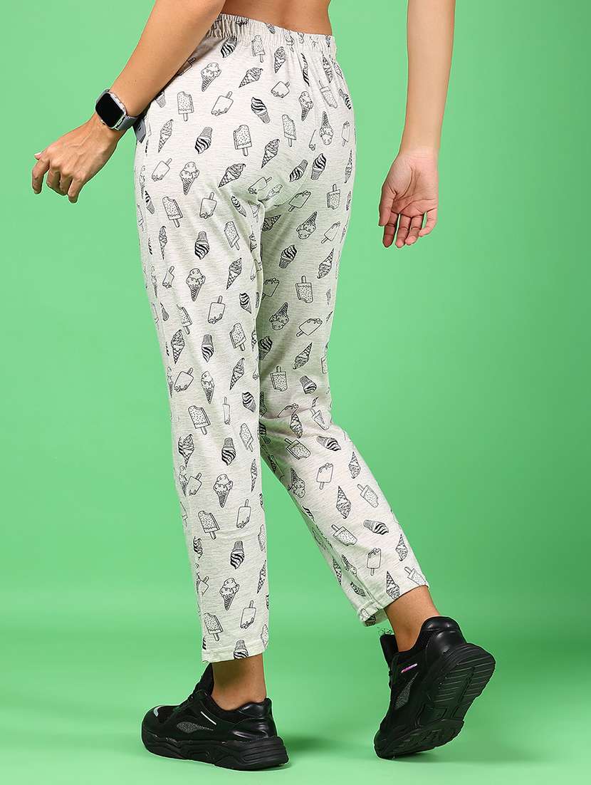 women printed mid rise pajama - 21944841 -  Standard Image - 4