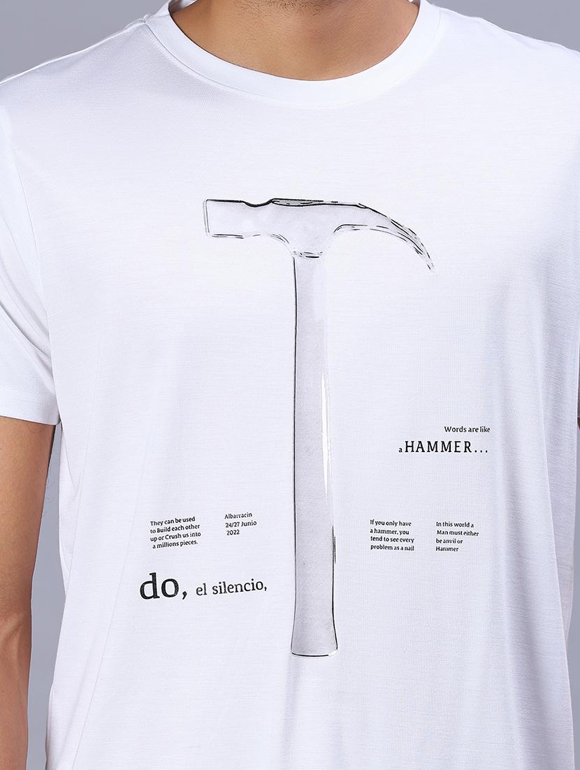 men printed short sleeve regular fit t-shirt - 21944962 - Standard Image - 4