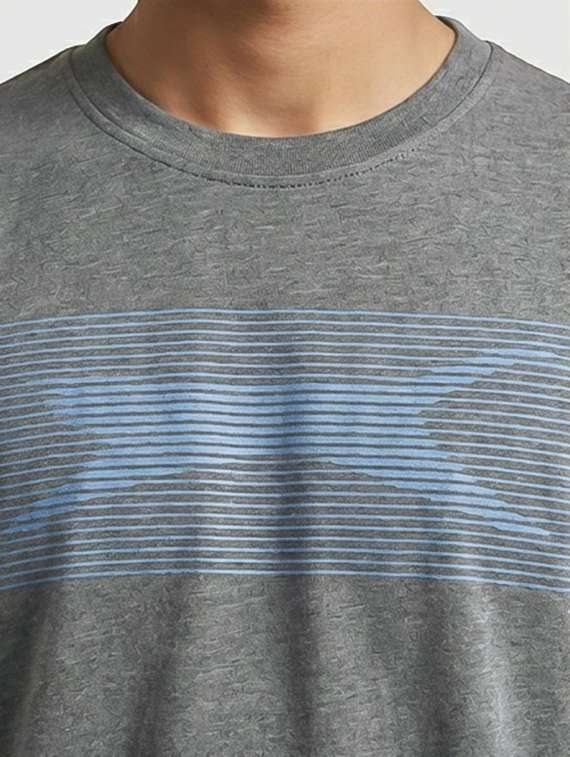 men printed short sleeve regular fit t-shirt - 21946184 -  Standard Image - 1