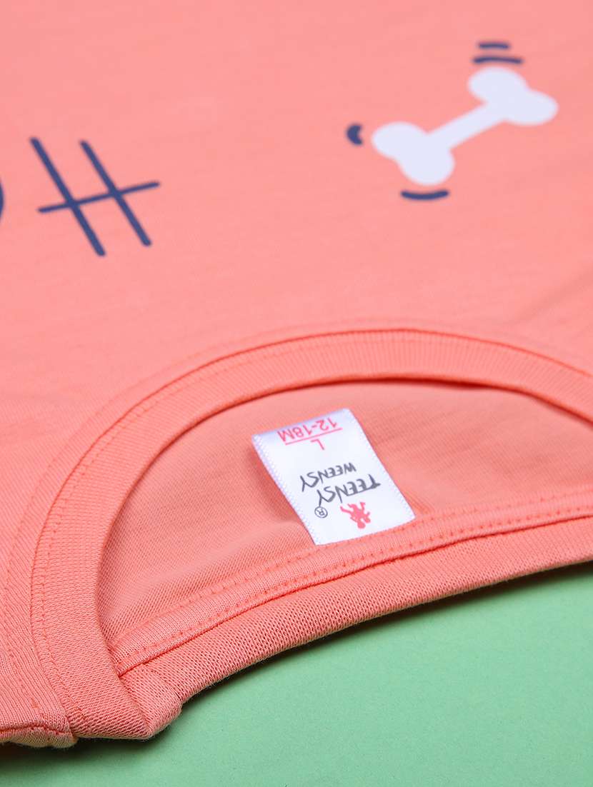 boys printed t-shirt & shorts twin set - 21946190 -  Standard Image - 4