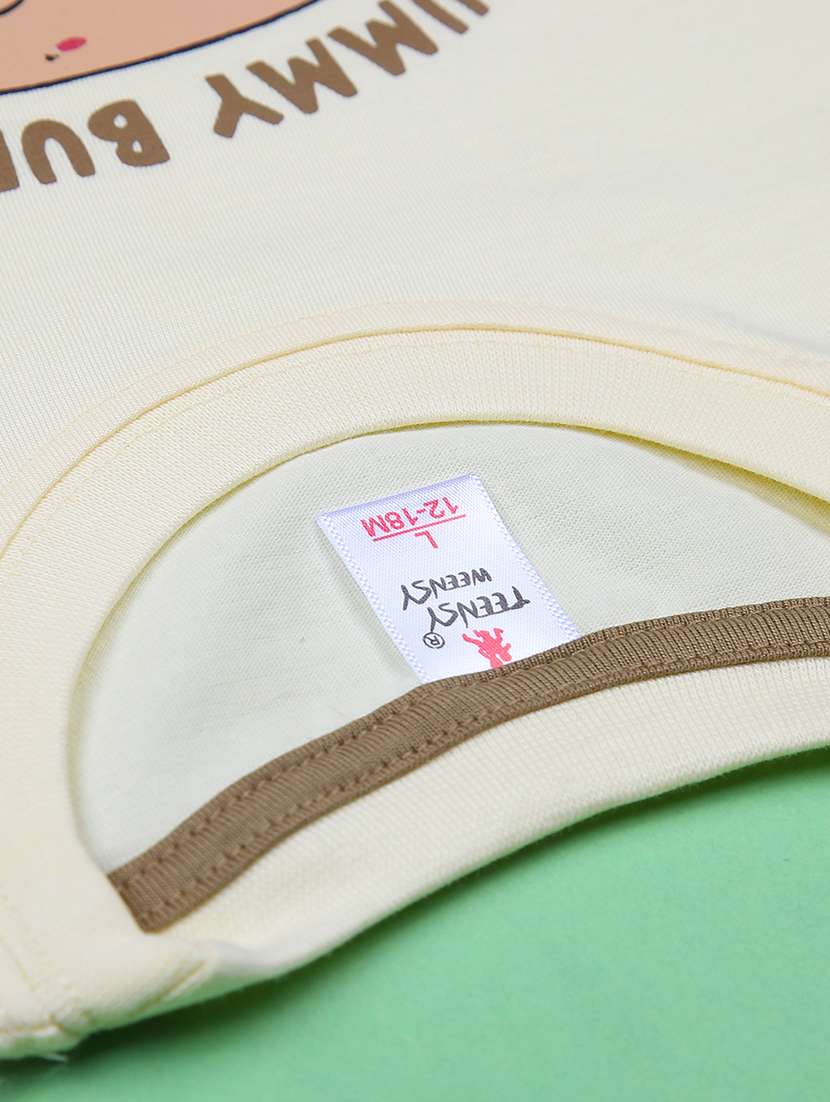 boys printed t-shirt & short twin set - 21946200 -  Standard Image - 4