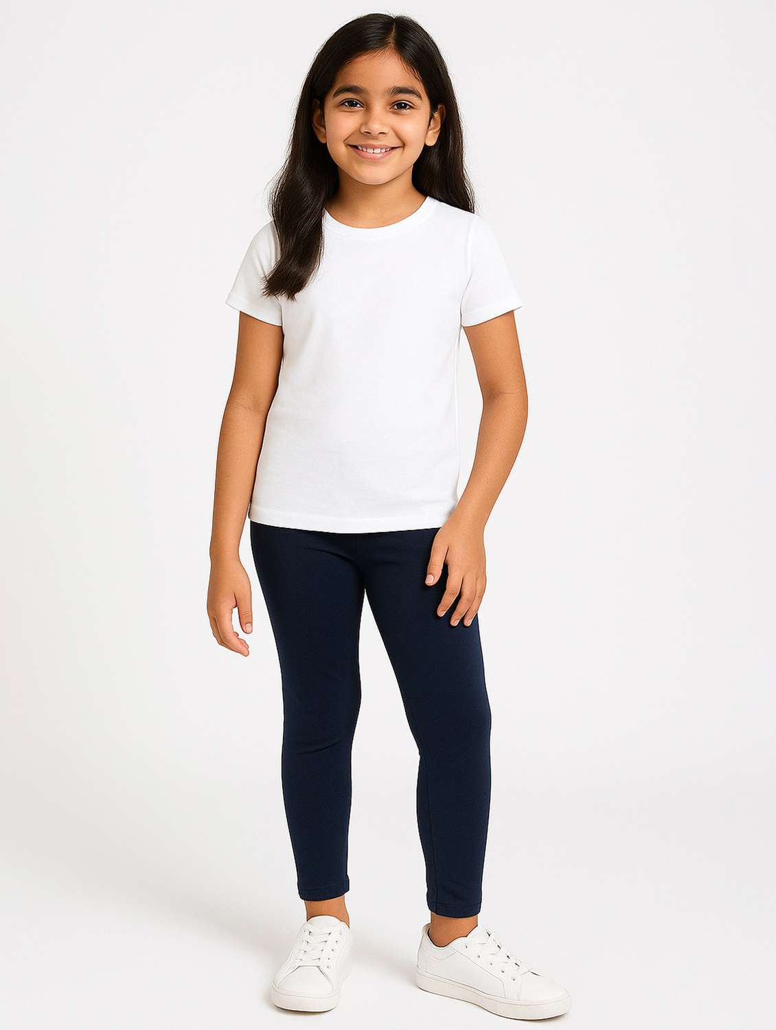 girls pack of 3 solid legging - 21946747 - Standard Image - 6