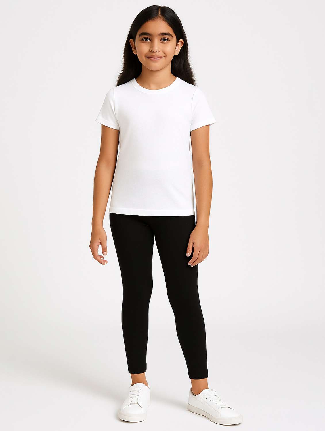 girls pack of 3 solid legging - 21946749 - Standard Image - 6