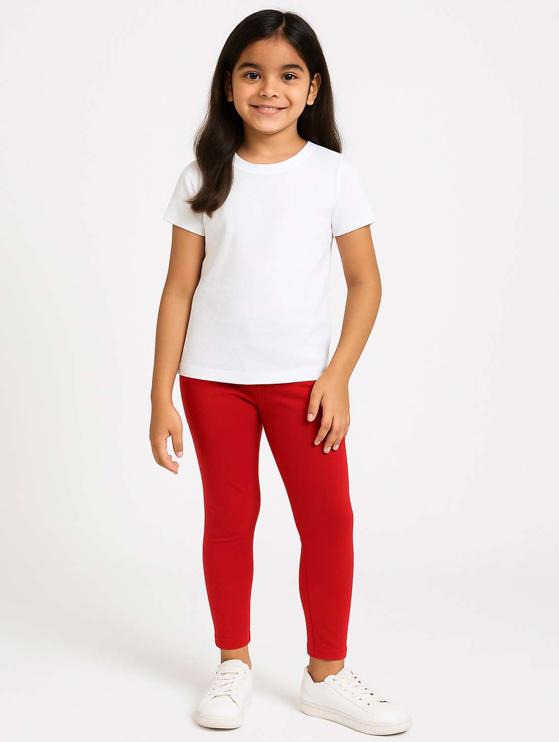 girls pack of 3 solid legging - 21946749 - Standard Image - 9