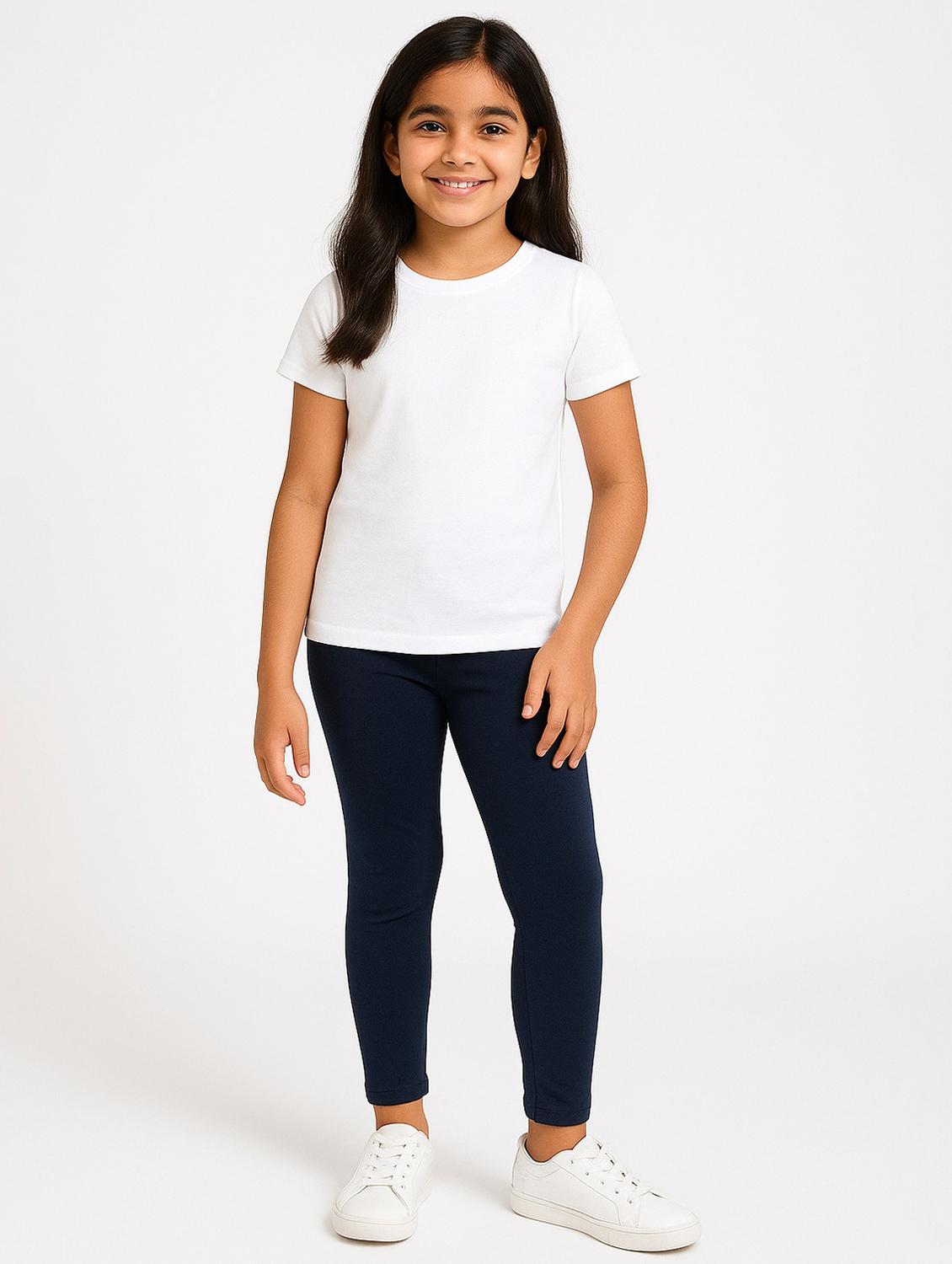 girls pack of 3 solid legging - 21946753 - Standard Image - 6
