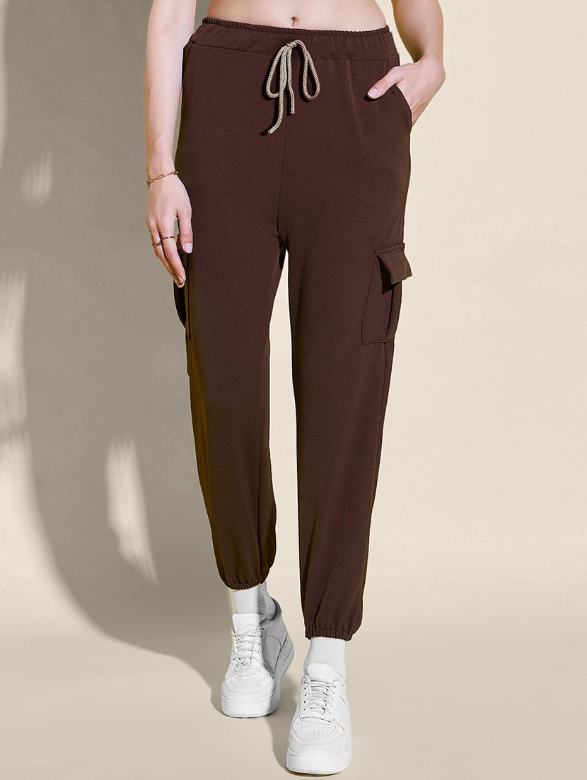 women pack of 2 solid mid rise cargo - 21946783 -  Standard Image - 1