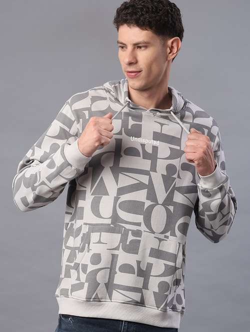 men printed long sleeve sweatshirt - 21946901 -  Standard Image - 0