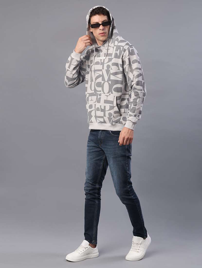 men printed long sleeve sweatshirt - 21946901 -  Standard Image - 4