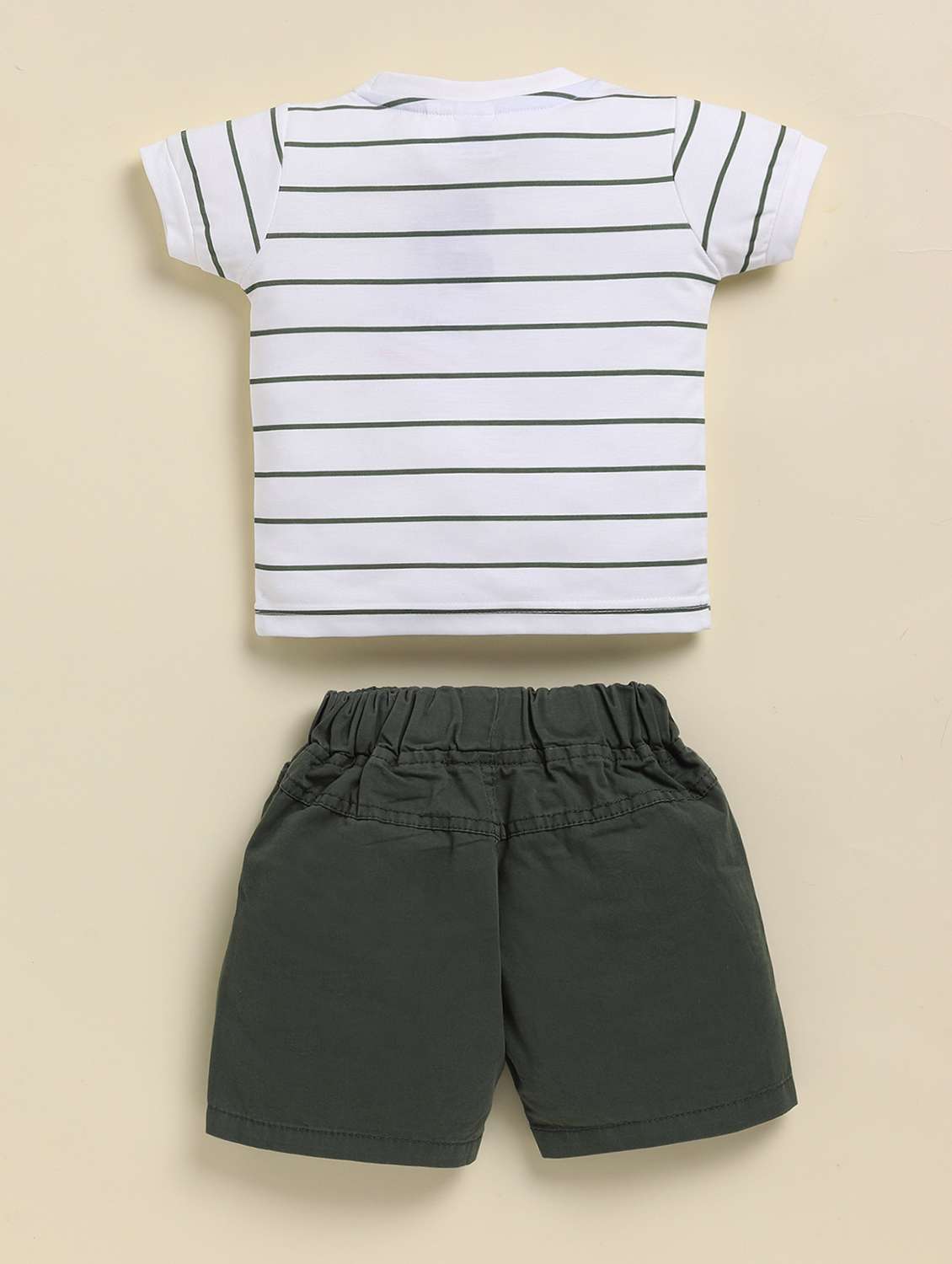 boys striped t-shirt and short set - 21947597 -  Standard Image - 1
