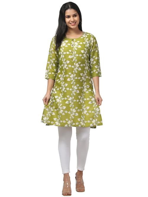 women three quarter sleeve straight kurta - 21947643 - Standard Image - 0