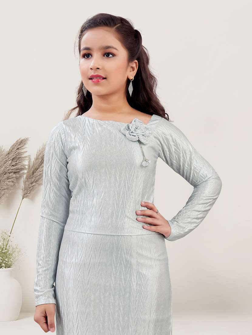 girls self designed long sleeve bodycon dress - 21947674 -  Standard Image - 4