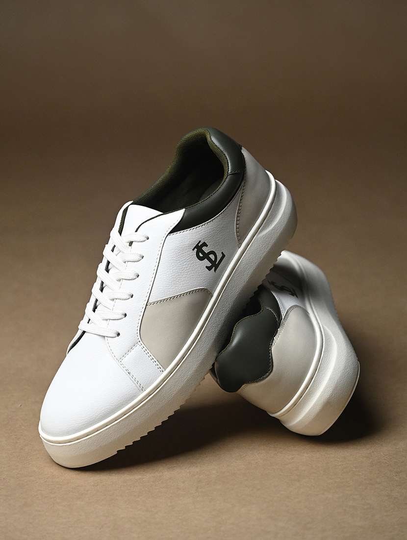 men color block lace up sneaker - 21947980 -  Standard Image - 1