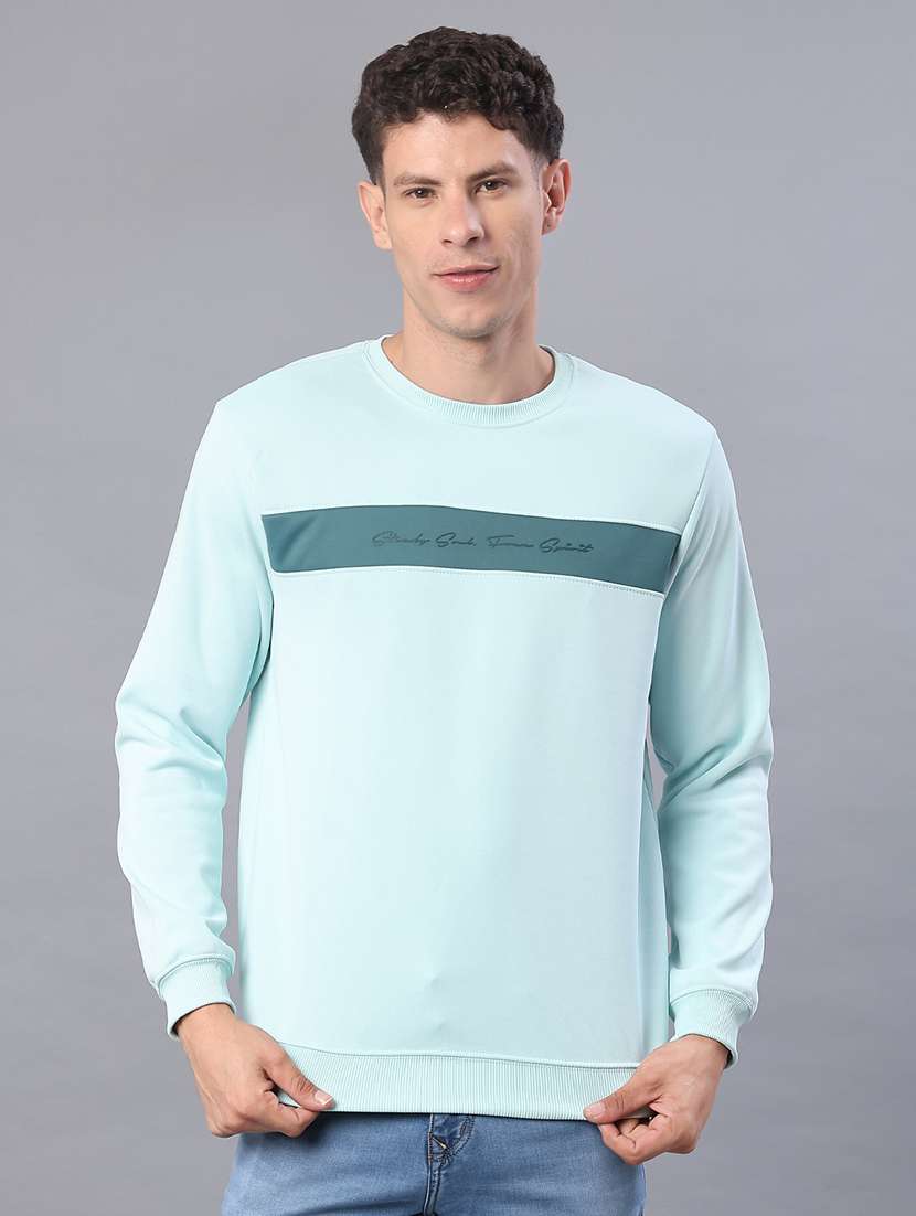 men printed long sleeve sweatshirt - 21948116 -  Standard Image - 1