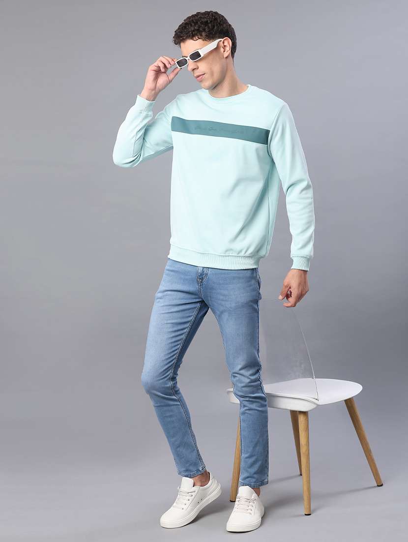 men printed long sleeve sweatshirt - 21948116 -  Standard Image - 4