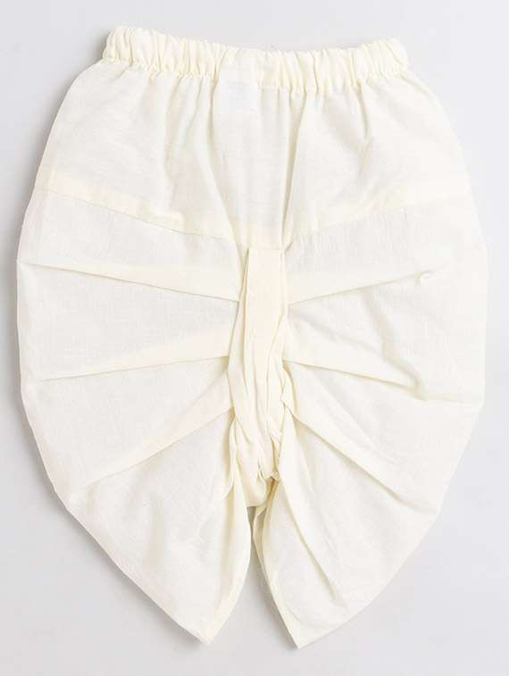 kids printed long sleeve dhoti kurta set - 21948352 -  Standard Image - 4